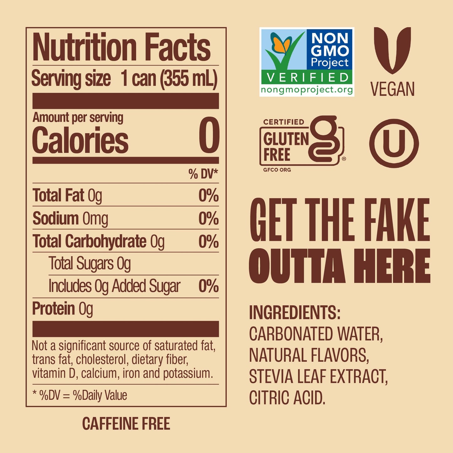Zevia Zero Sugar Soda, Creamy Root Malt-Inspired, 12 Oz Cans (24-Pack) – Naturally Sweetened, Non-Gmo Project Verified, Gluten-Free, Vegan