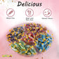 Jolly Ranchers Hard Candy Blue Raspberry - 1.5 Lb Fruit Flavored Made With Real Juice For Halloween Candy - Gluten Free Hard Can