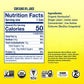 Health-Ade Ginger-Lemon Kombucha, Organic Drink, 12-Pack (11.5 Fl Oz Cans) - Fermented Tea With Probiotics, Detoxifying Acids, S