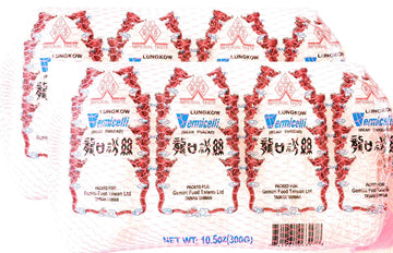 Lungkow Vermicelli Bean Thread Glass Noodles Product Of Taiwan 608 Grams (2 Pack 8 Ct Each Pack)