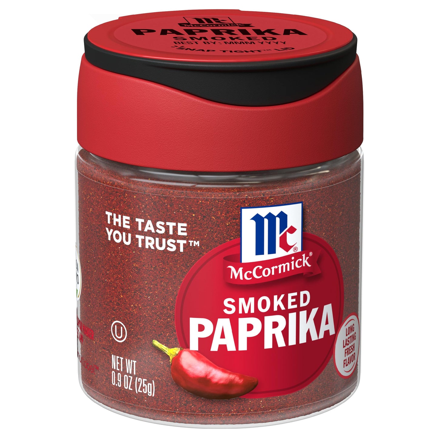 McCormick Smoked Paprika Seasoning, 0.9 Oz, 0.9 Ounce (Pack of 1), Ideal for Cooking and Seasoning