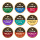 VitaCup Coffee Variety Sampler Pack - 40 Recyclable Single Serve Pods Compatible with K-Cup Brewers