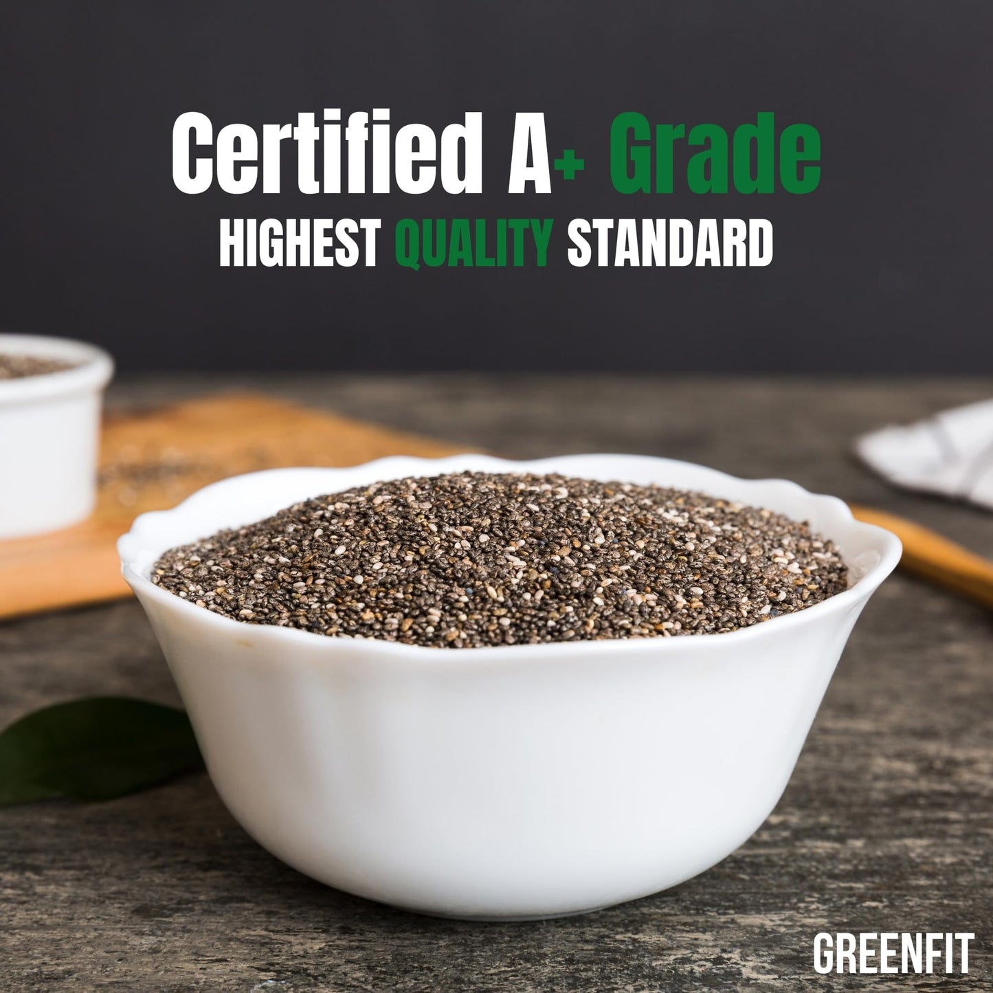 Premium Bulk Chia Seeds (25Lbs Bag) | A+ Grade Chia | Nutrient-Packed Superfood | Non-Gmo | Gluten-Free Chia Seeds Bulk | Vegan