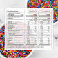Rainbow Sprinkles, Confetti Sprinkles Bulk, Rainbow Sprinkles for Cake Decorating, Chocolate, Cupcake, Baking Sprinkles, and Ice