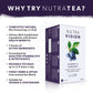 Nutravision - Eye Health Tea - Includes Bilberry & Eyebright - For General And Age-Related Eye Health - 20 Enveloped Tea Bags -
