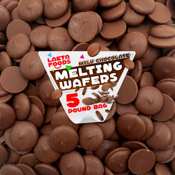 Milk Chocolate Melting Wafers | 5 Pound Bag | Baking Candy
