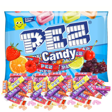 Pez Candy Refill Rolls, 11 Oz Variety Bag (Approx 35 Full Rolls In Each Bag)