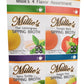 Millies Sipping Broth Steepable Vegetable Broth - Vegan, Keto, Gluten Free - 12 Bags Total (4 Pack Assortment)