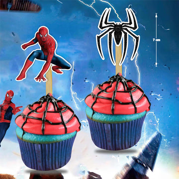 Spidrmn Cupcake Topper