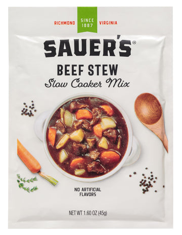 Sauer's Beef Stew Slow Cooker Mix, 1.60 Ounce (Pack of 1)