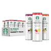 Starbucks Refreshers Variety Pack, 3 Flavors with Coconut Water, 12 Fl Oz Cans, Pack of 12