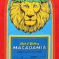 Lion Coffee, Macadamia Flavor Light Roast - Whole Bean Coffee, 24 Ounce Bag