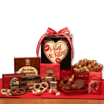 Gift Basket Drop Shipping Hugs And Kisses Valentine Care Package