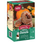 Katz Gluten Free Pumpkin Spice Glazed Donuts, Dairy Free, Nut Free, 10.5 Oz, 6 Pack