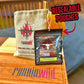 Bold & Flavor-Packed Beef Jerky Variety Pack – 100% Real Beef Sampler With Peppered, Original, Jalapeño & Teriyaki | 4 Jerky Snack Packs In Signature Runnin’ Wild Burlap Bag | Gifts For Men Who Love Meat