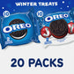 OREO Holiday Cookies Variety Pack, 20 Snack Packs