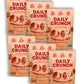 Daily Crunch Sprouted Almonds, 5 Ounce Resealable Bags (Nashville Hot, 6 Pack) Packaging May Vary - Sprouted and Dehydrated for 