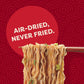 A-Sha Healthy Ramen Noodles - Original Sauce Pack Included  enhanced Air Dried Instant Noodles - 24 Packs  3.35oz each