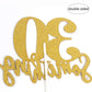 30 Someting Cake Topper, Happy 30th Birthday Sign,Dirty 30 Cake Topper,Hello 30 Party Decorations (Double Sided Gold Glitter)