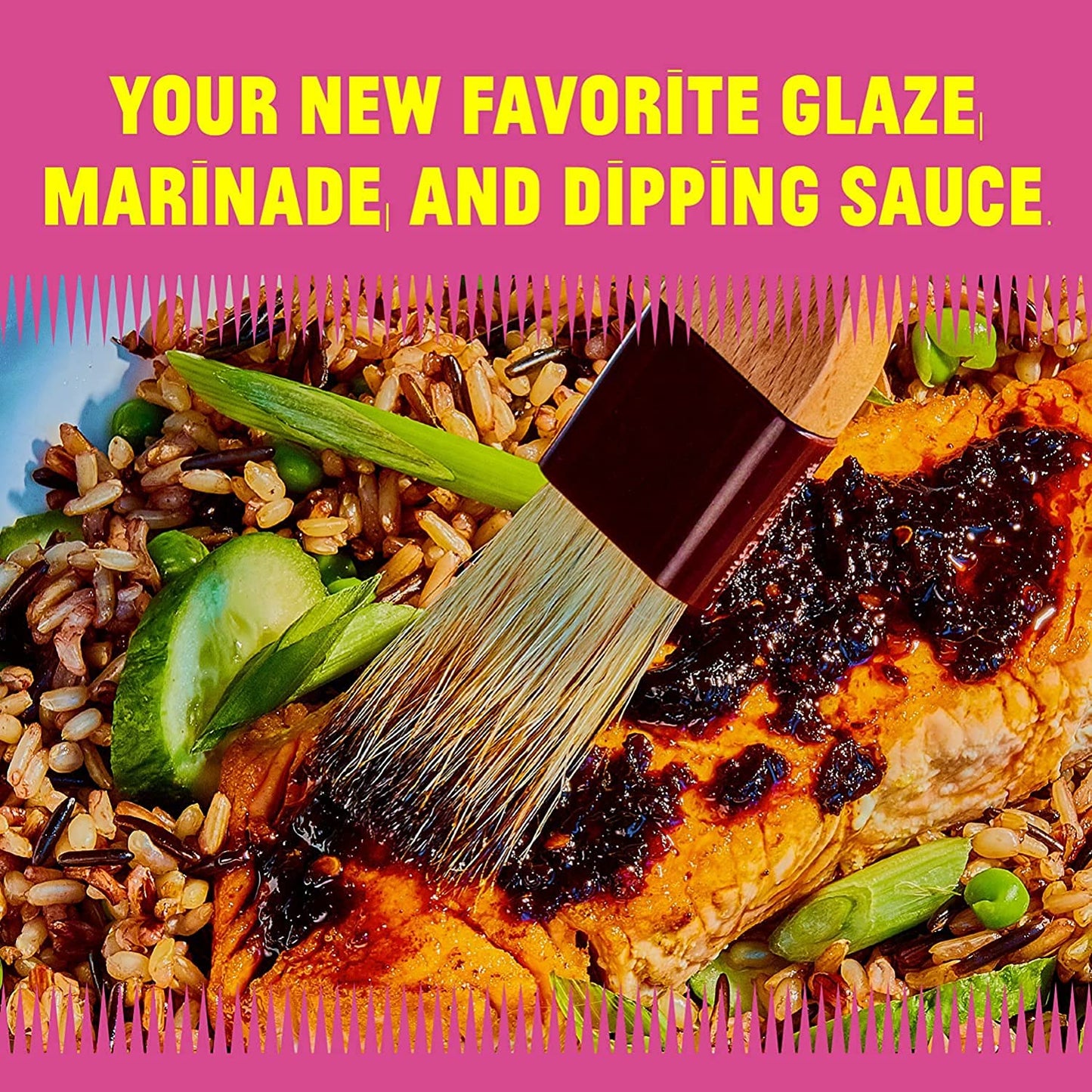 FLYBYJING XL Spicy Sweet Chili Sauce - Perfect for Noodles, Meats, Veggies, and Dumplings - All-Natural and Vegan Zhong Sauce, U