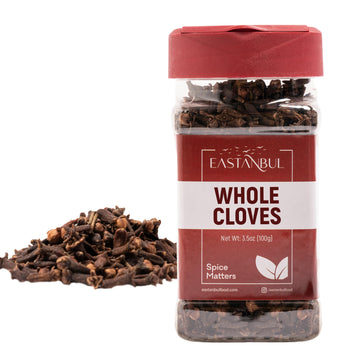 Eastanbul Whole Cloves, Cloves Whole, Mediterranean Clove for Hair Growth, Natural Dried Cloves Spice, Clavos de Olor, Vegan Clo