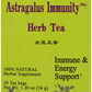 Health King Astragalus Immunity Herb Tea, Teabags, 20 Count Box