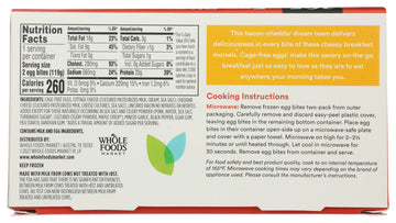 365 by Whole Foods Market Uncured Bacon & Cheddar Egg Bites, 4.2 OZ