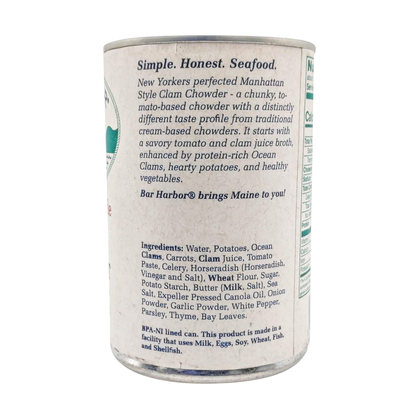 Bar Harbor Manhattan Clam Chowder, 15 oz, Pack of 1, Model 70718001460