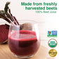 Biotta Organic Beet Juice - Natural Beetroot Superfood - Gluten Free - 32 Fl Oz (Pack of 4) - Beet Color