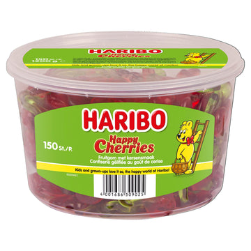 Haribo Happy Cherries, 1Er Pack (1 X 1.2 Kg)