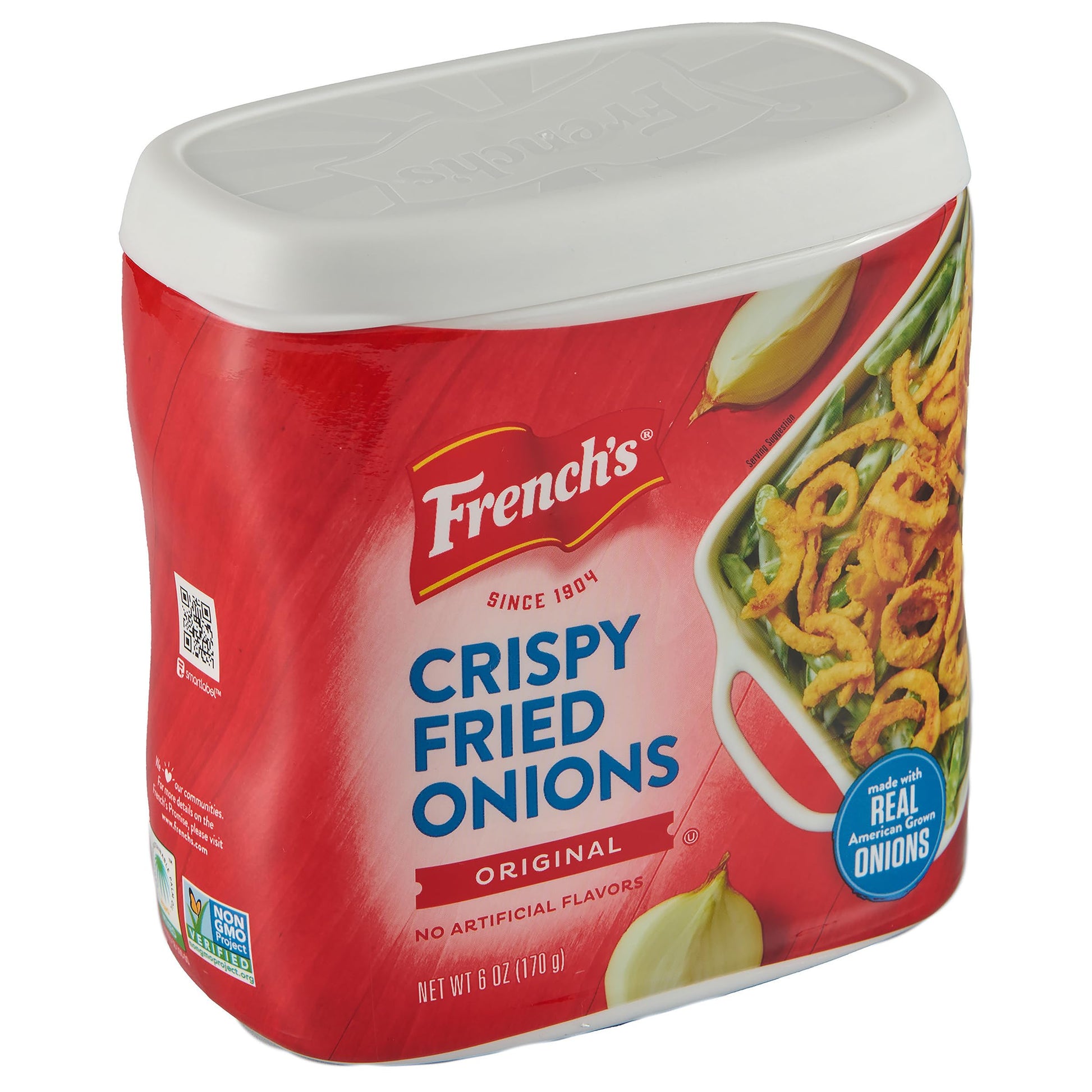 Frenchs Crispy Fried Onions, Original Flavor, 6 Ounce, Pack of 1