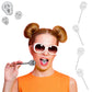 Fruidles Halloween Tattoo Lollipop, Skulls, Mummies, and Ghosts Suckers Candy, Great for Goody Bag Fillers, Individually Wrapped