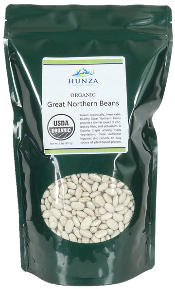 Hunza Organic Great Northern Beans (2 Lbs)