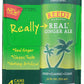 Reeds Ginger Ale Soda, Real Ginger Brew, 12 Fl Oz, 4 Pack, Model 8274665000