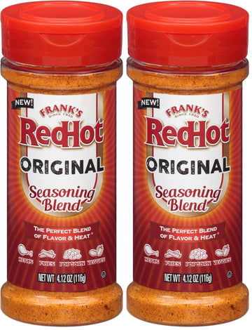 Frank s RedHot Original Seasoning Blend, 4.12 oz (Pack of 2)