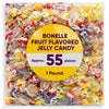 Bonelle Italian Jelly Christmas Candy Bulk - 1 Pound Assorted Christmas Candy Approx 55 Pieces Jelly Fruits Italian Candy Indivi