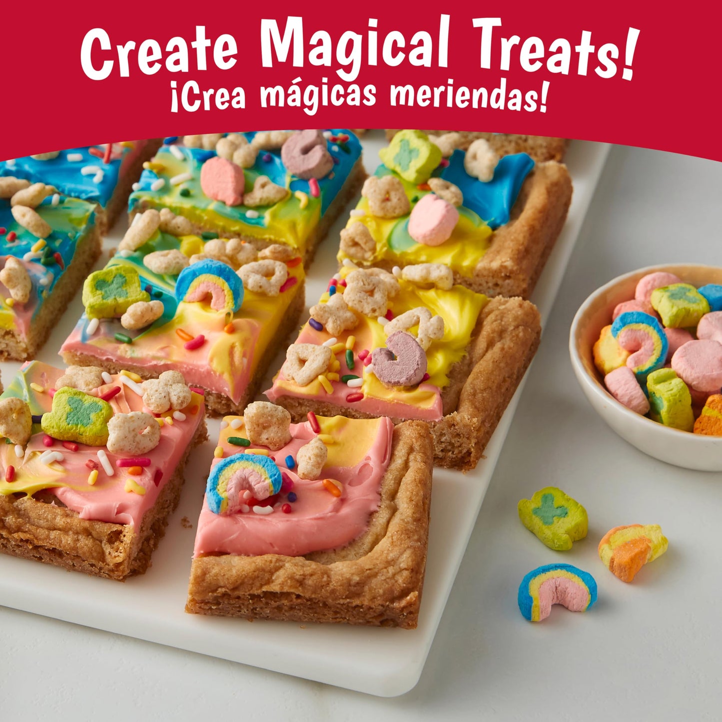Lucky Charms Cereal With Marshmallows, Cereal Box With St. Patrick'S Day Leprechaun Trap, Gluten Free, Made With Whole Grain, Giant Size, 26.1 Oz