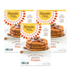 Simple Mills Almond Flour Pancake & Waffle Mix, Pumpkin - Gluten Free, Plant Based, Paleo Friendly, Breakfast 10.7 Ounce (Pack o