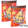 Wel Pac Saki Ika Prepared Shredded Squid 2oz (56.7) bag (2 Packs) with 2 Gosutoys Stickers