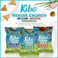Kibo Veggie Chips Variety Pack - 7G Plant-Based Protein, Sea Salt, Hot Chipotle & Sour Cream & Onion - Gluten & Dairy-Free, Vega