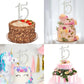 Honbay 15th Birthday Cake Topper, Sparkly Alloy Crystal Rhinestones, Silver, Model CAKE-TOPPER-15-GOLD