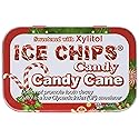 Ice Chips Candy naturally sweetened with xylitol Candy Cane 1.76 ounce (Packaging may vary)