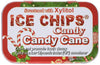 Ice Chips Candy naturally sweetened with xylitol Candy Cane 1.76 ounce (Packaging may vary)