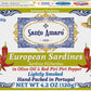Santo Amaro Sardines in Olive Oil & Red Piri Piri Pepper, Hand-Packed, 4.23 oz (Pack of 6)