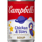 Campbells Condensed Kids Chicken and Stars Soup, 10.5 oz Can, Pack of 1