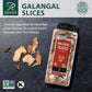 Soeos Galangal Slices 6 Ounces, Non-GMO Verified, Kosher, Great Galangal - Alpinia Galanga, Perfect for Tom Yum and Tom Kha Soup