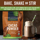 Viva Naturals Organic Cacao Powder, 1lb - Unsweetened Cacao Powder With Rich Dark Chocolate Flavor, Perfect for Baking & Smoothi