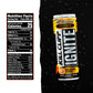 reduce Cliff Ignite Energy Drink, Sugar Free, Green Tea, B Vitamins, 12 Fl Oz, 12 Pack, Smashing Citrus, Orange