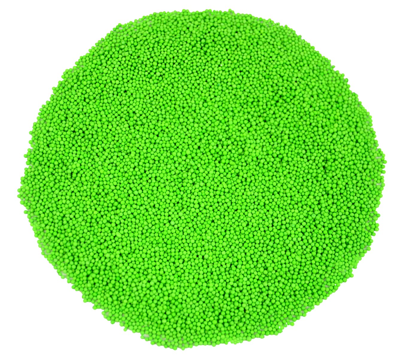 Mystic Sprinkles Solid Color Nonpareils 3.8Oz Bottle (Luscious Lime Green)
