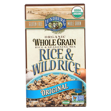 Lundberg Family Farms Organic Whole Grain Original Wild Rice - Case Of 6 - 6 Oz(D0102H5K8T2)